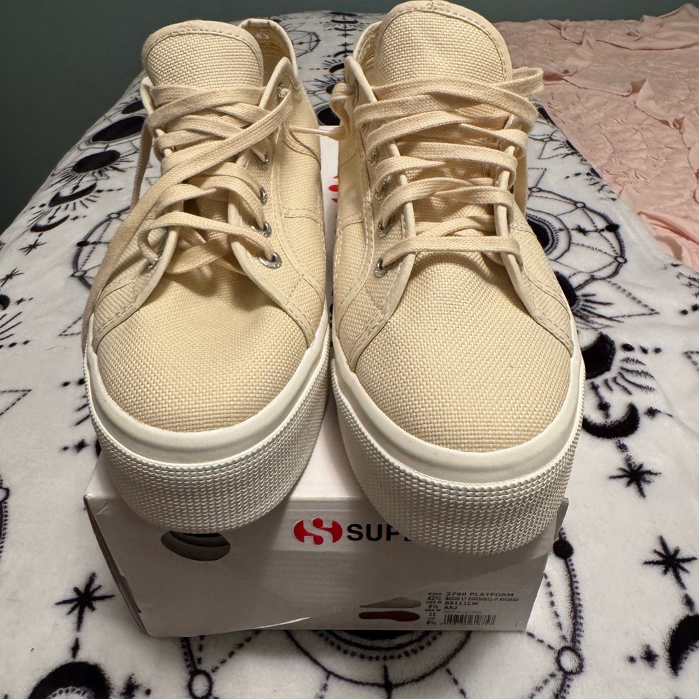 Superga 2790 platforms. Brand new with box